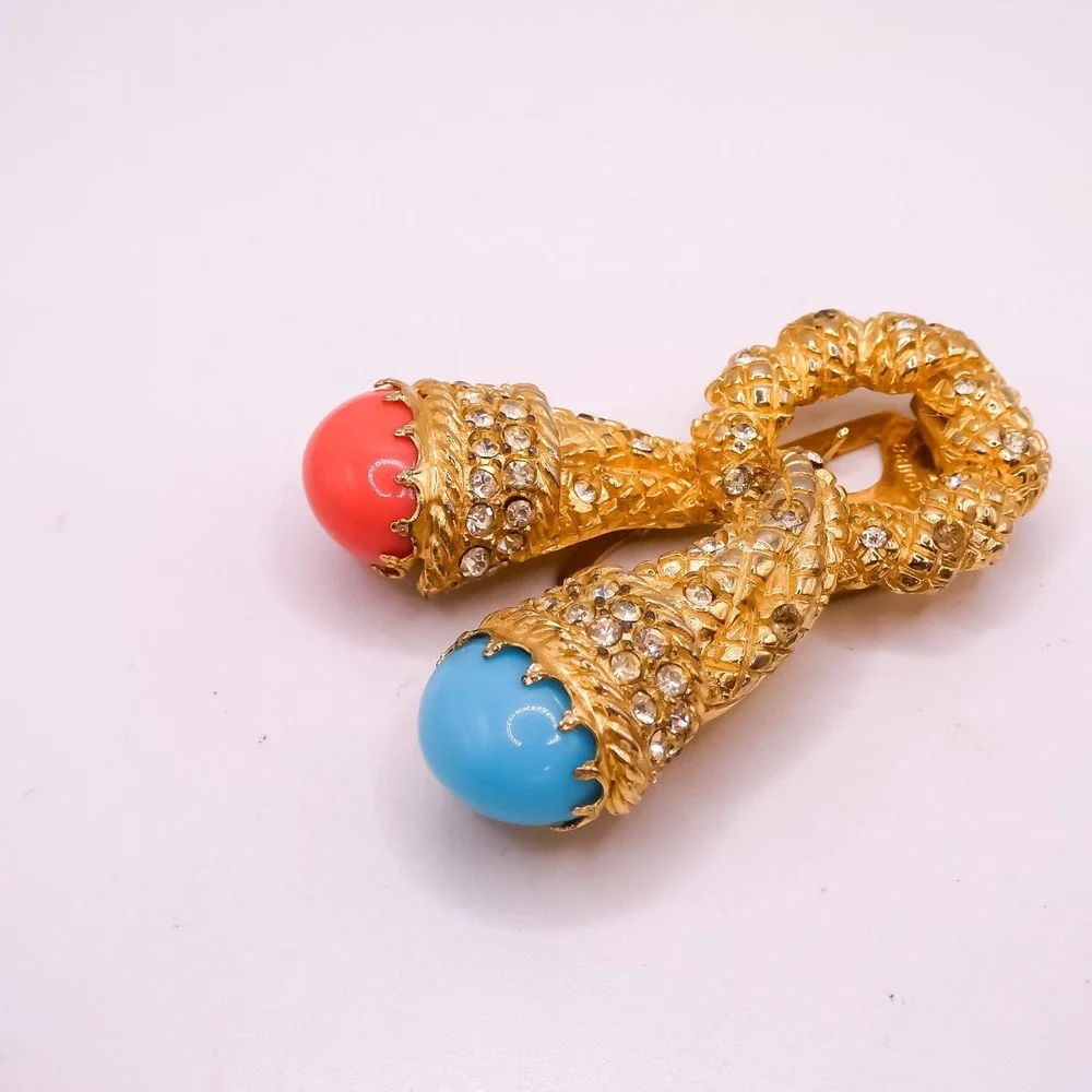 Castlecliff rhinestone turquoise